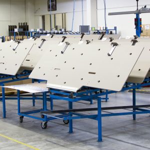 Berco - Factory Hall DAF Truck Bed Panels Carriers Production Manufacturing