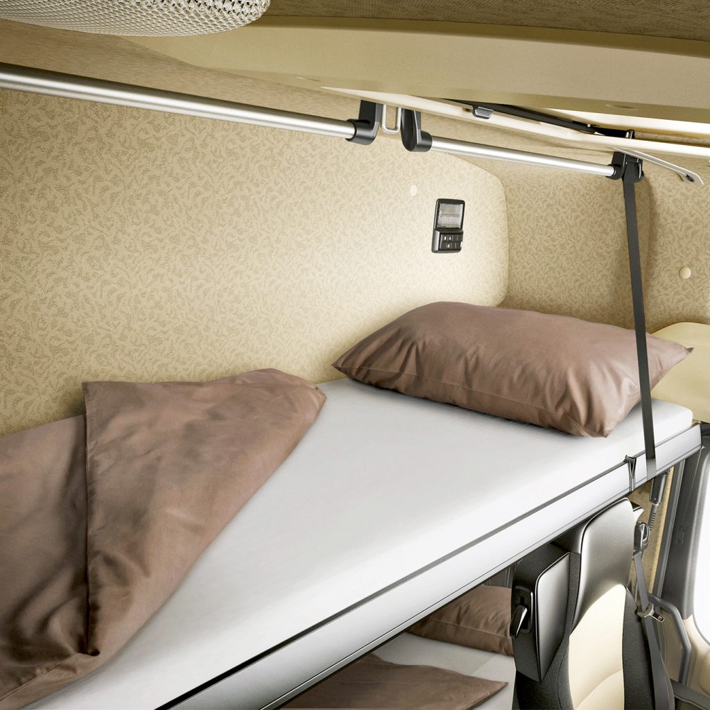 Berco - Daimler Truck Interior Upper Bed Driver Sleeping Mattress Cab Cabin Rear