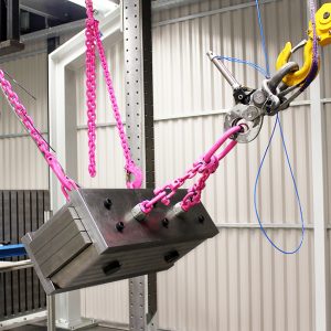 Berco - Pendulum Crash Safety Test Weight Force Setup